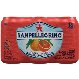 Craft San Pellegrino Sparkling Fruit Beverages Aranciata Rossa-Blood Orange