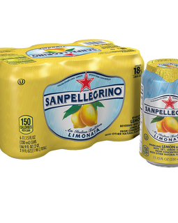 Craft San Pellegrino Sparkling Fruit Beverages Limonata-Lemon